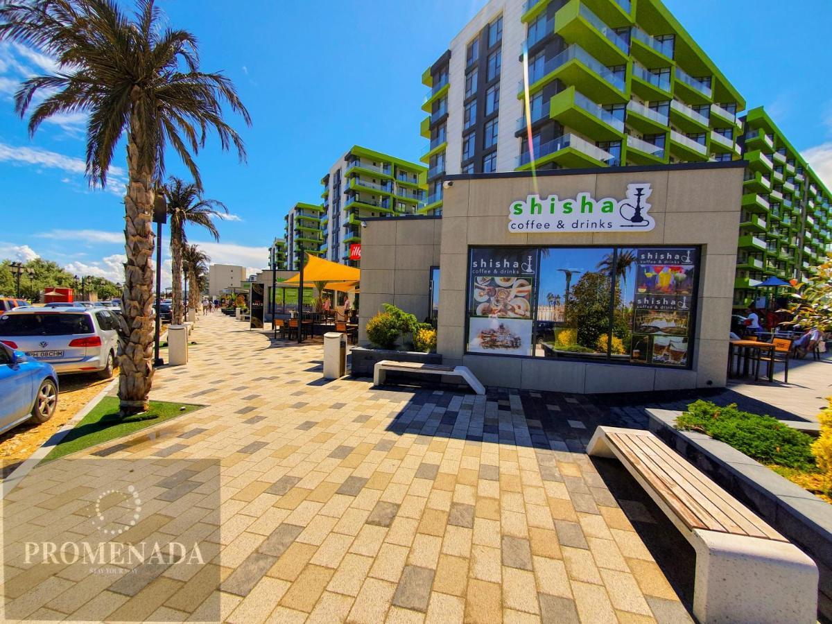 Sunfest Aparthotel Pool & Spa Mamaia Nord Năvodari Exteriör bild